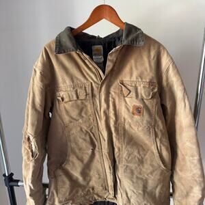 Tan carhartt jacket